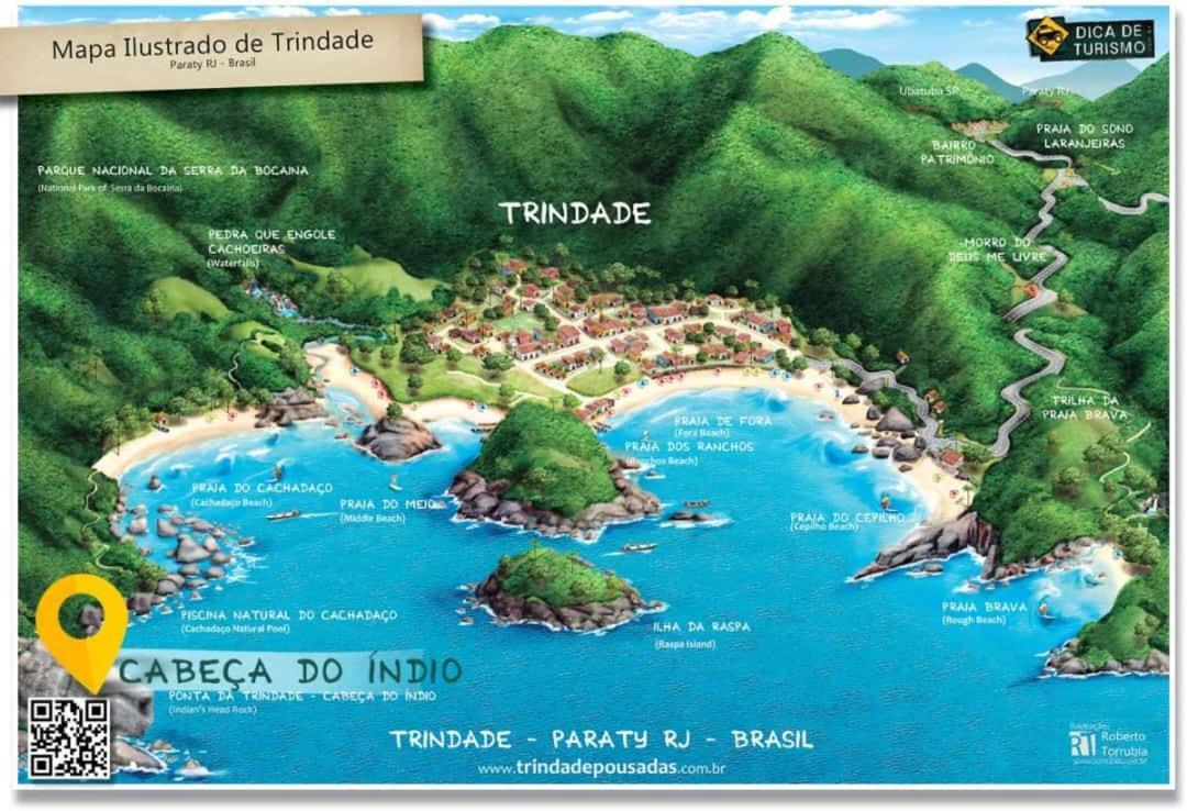 Pousada Guaruca ตรินดาเจอ ภายนอก รูปภาพ